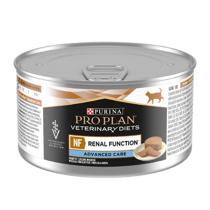 Pro Plan Veterinary Diets NF Renal Function Advanced Care veterinārie konservi kaķiem nierēm 195 g